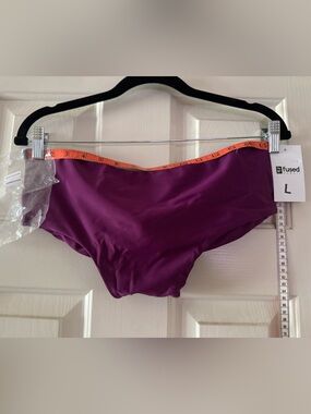 Fused Hawaii Kona Mangosteen Deep Purple Swim Bottom size Large